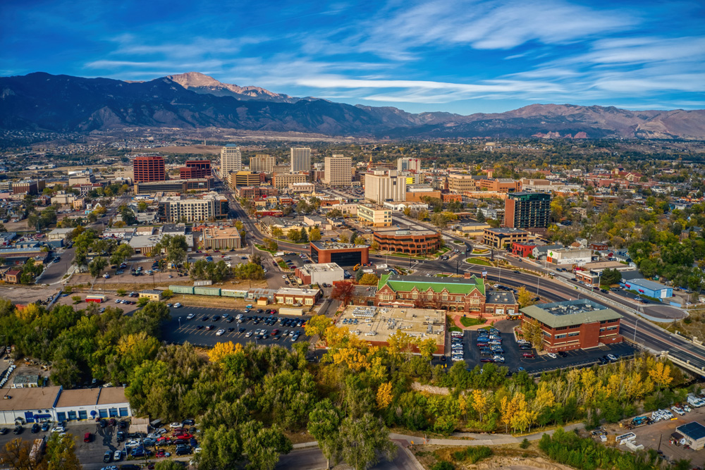 Colorado Springs Skyline